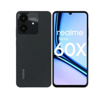 Смартфон Realme Note 60x 3 + 64 ГБ черный#2096817
