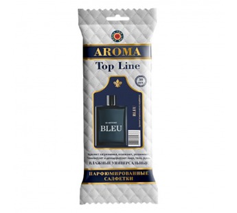 Влажные салфетки AROMA TOP LINE BLEU универсальные 30шт#2090658