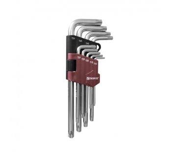 Набор ключей торцевых TORX® с центрированным штифтом, Т10-T50, 9 предметов#2138268