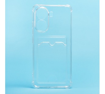 Чехол-накладка - SC276 с картхолдером для "Xiaomi Poco X7 Pro" (transparent) (239090)#2095776