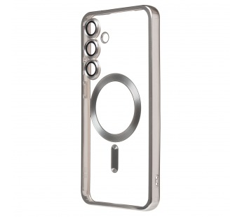 Чехол-накладка - SM027 SafeMag для "Samsung Galaxy S24FE" (silver) (239769)#2092610