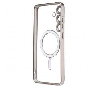 Чехол-накладка - SM027 SafeMag для "Samsung Galaxy S24FE" (silver) (239769)#2092609