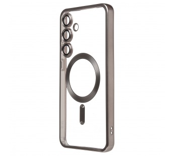 Чехол-накладка - SM027 SafeMag для "Samsung Galaxy S24FE" (titanium) (239770)#2092607