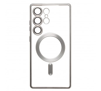 Чехол-накладка - SM027 SafeMag для "Samsung Galaxy S25 Ultra" (silver) (239772)#2092603