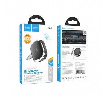 Bluetooth - адаптер HOCO E80 черный#2091204