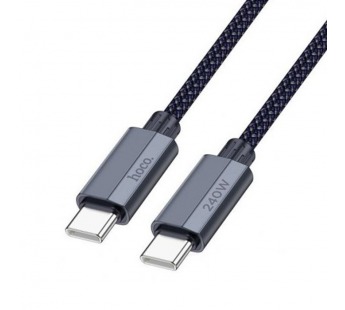 Кабель Type-C - Type-C HOCO U134 (240W/1,8m) черный#2091131