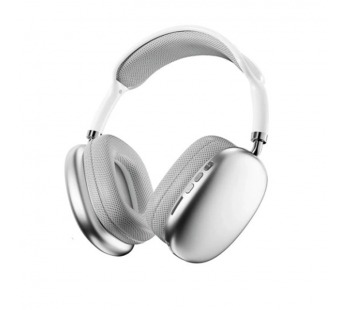 Полноразмерные беспроводные наушники HOCO ESD15 (90 ч/400 mAh/Bluetooth/AUX/TF) серебро#2119723