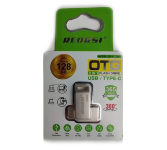 128Гб накопитель RECRSI RE-FD 2в1 Type-C-USB#2094126