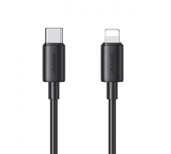 Кабель Lightning - Type-C USAMS SJ712 (30W/1m) черный#2091060