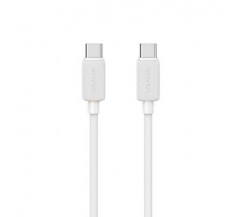 Кабель Type-C - Type-C USAMS SJ696 (60W/2m) белый#2090969