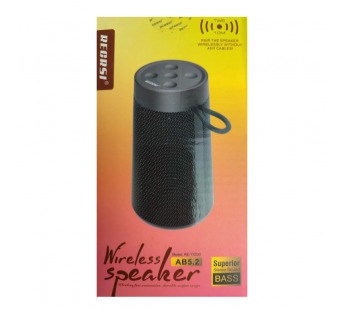 Портативная колонка RECRSI RE-YX230 (Bluetooth/USB/TF/AUX/5Вт) черная#2093799