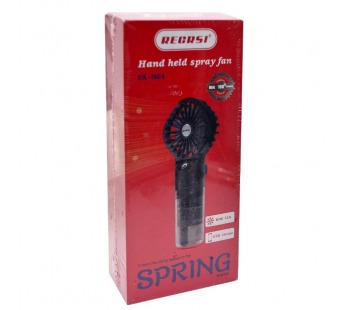 Вентилятор - портативный RECRSI FA-N01 HAND HELD SPRAY черный#2090933