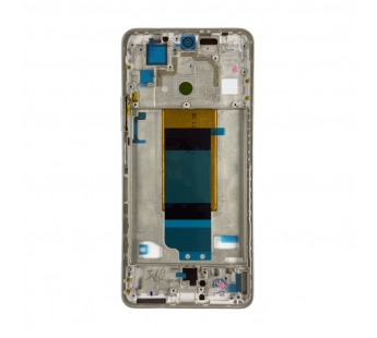 Рамка дисплея для Xiaomi Poco F4 (22021211RG) Серебро (возможен дефект ЛКП)#2121394