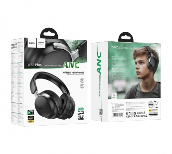 Полноразмерные Bluetooth наушники HOCO W53 Plus (черный)#2090754