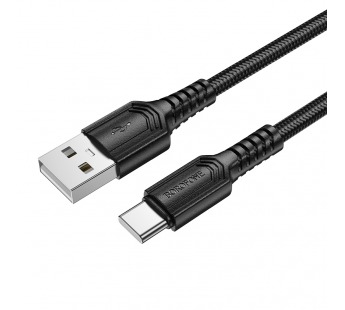 Кабель USB - TypeC BOROFONE BX116 (черный) 1м#2102423