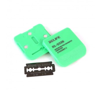 Скребок для удаления клея Relife RL-023B (1 лезвие в комплекте)#2091922