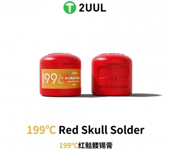 Паста паяльная 2UUL Red Skull RS199 (50 г, среднетемпературная 199°C)#2150999