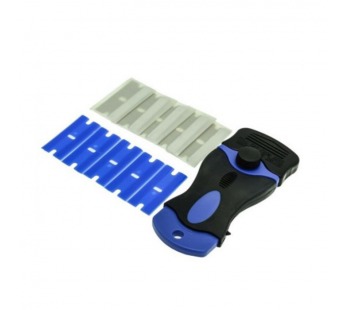 Скребок для удаления клея Relife RL-023 (10 лезвий в комплекте)#2091845