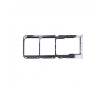 Держатель SIM для Realme 8 4G/8 Pro (RMX3085/RMX3081) Серебро#2094887
