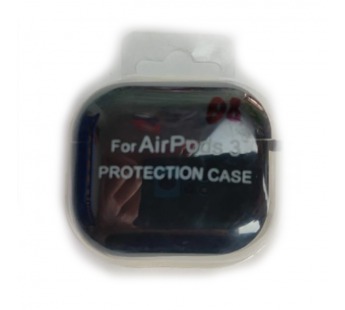 Чехол для наушников AirPods 3 Protection Case с карабином (08) черный#2095764