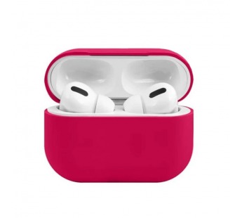 Чехол для наушников AirPods Pro/Pro2 Protection Case с карабином (02) фуксия#2095671