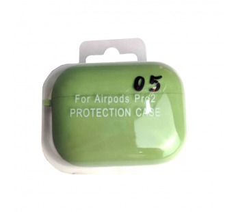 Чехол для наушников AirPods Pro/Pro2 Protection Case с карабином (05) фисташковый#2095682