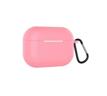 Чехол для наушников AirPods Pro/Pro2 Protection Case с карабином (06) розовый#2095674