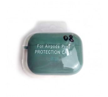 Чехол для наушников AirPods Pro/Pro2 Protection Case с карабином (09) темно-зеленый#2095689