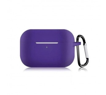 Чехол для наушников AirPods Pro/Pro2 Protection Case с карабином (11) фиолетовый#2095675