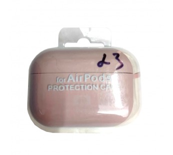 Чехол для наушников AirPods Pro/Pro2 Protection Case с карабином (23) пудра#2095669