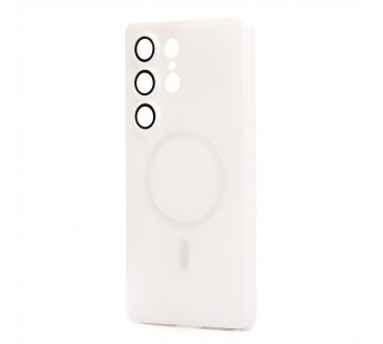 Чехол-накладка - SM020 Matte SafeMag для "Samsung Galaxy S25 Ultra" (white) (239740)#2099028