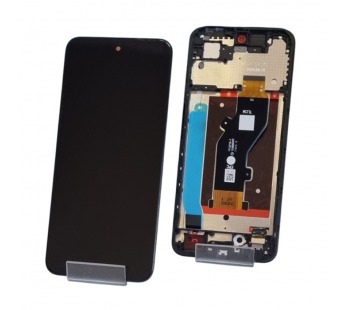 Дисплей для Infinix Hot 50i (X6531) в рамке + тачскрин (черный) (100% LCD)#2135460