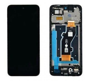 Дисплей для Infinix Smart 9 (X6532) в рамке + тачскрин (черный) (100% LCD)#2145434