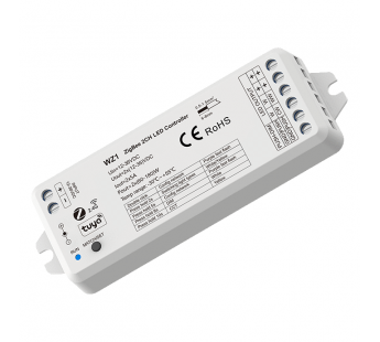 Bezteni RF & ZigBee контроллер WZ1 2CH*5A 12-36V, шт#2093806