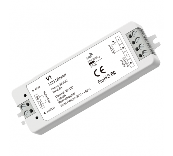 Bezteni RF контроллер V1 1CH*8A 5-36V, шт#2093808