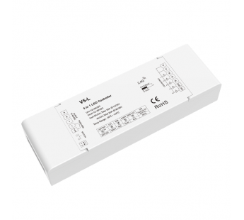 Bezteni RF-контроллер V5-L 5CH*6A 12-48V, шт#2093811