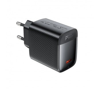 Сетевое зарядное устройство Type-C Acefast A112 (45W, PD, AVS, GaN) Черный#2132026