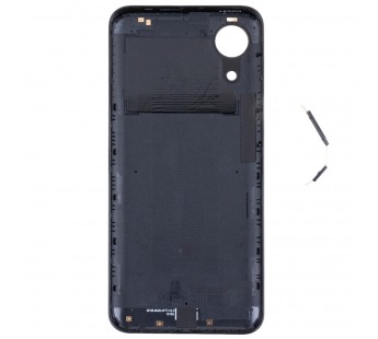 Задняя крышка для Samsung Galaxy A03 Core (A032F) Черный (Глянцевая)#2124901