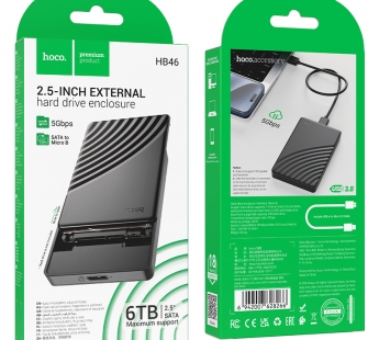 Корпус для жестого диска HOCO HB46 USB3.0 SATA 2.5#2109213