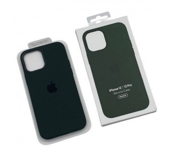 Чехол iPhone 12/12 Pro Silicone Case MagSafe OR с Анимацией Cyprus Green#2094085
