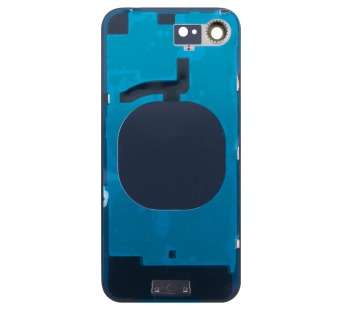 Задняя крышка для iPhone 16e (A3408/A3409/A3410/A3212) в сборе со стеклом камеры Белый (стекло, логотип) - Премиум#2123823