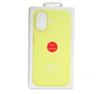 Чехол для iPhone 16 Silicone Case, Magsafe, желтый#2117553