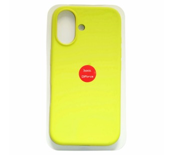 Чехол для iPhone 16 Silicone Case, Magsafe, желтый#2117554