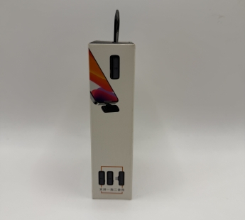 Микрофон потоковый беспроводной J113 (2 микрофона+ресивер iphone) черный#2142773