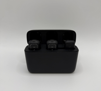 Микрофон потоковый беспроводной SX6 (2 микрофона+ресивер iphone) черный#2142783