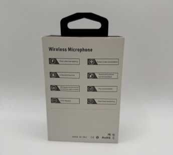 Микрофон потоковый беспроводной SX6 (2 микрофона+ресивер iphone) черный#2142785