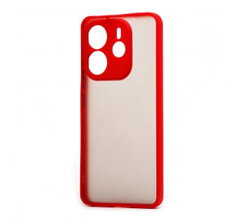 Чехол-накладка - PC041 для "Xiaomi Redmi Note 14 4G" (red) (239947)#2095624