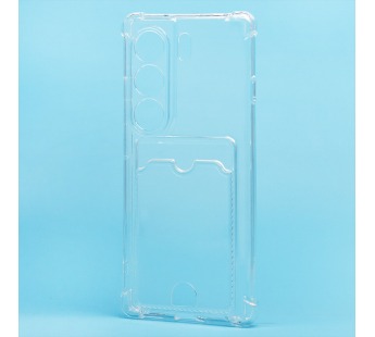 Чехол-накладка - SC276 с картхолдером для "Tecno Camon 40 4G" (transparent) (239801)#2095622