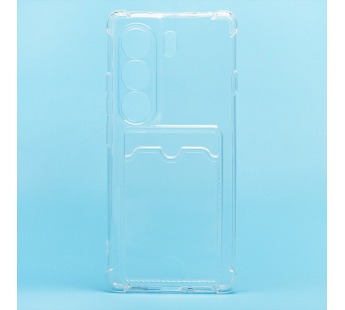 Чехол-накладка - SC276 с картхолдером для "Tecno Camon 40 Pro 4G" (transparent) (240068)#2095619