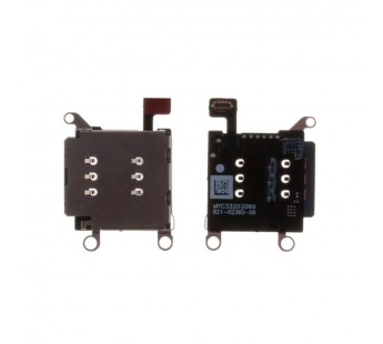 Шлейф для iPhone 12/12 Pro (A2403/A2407) на разъем SIM - Премиум#2095361